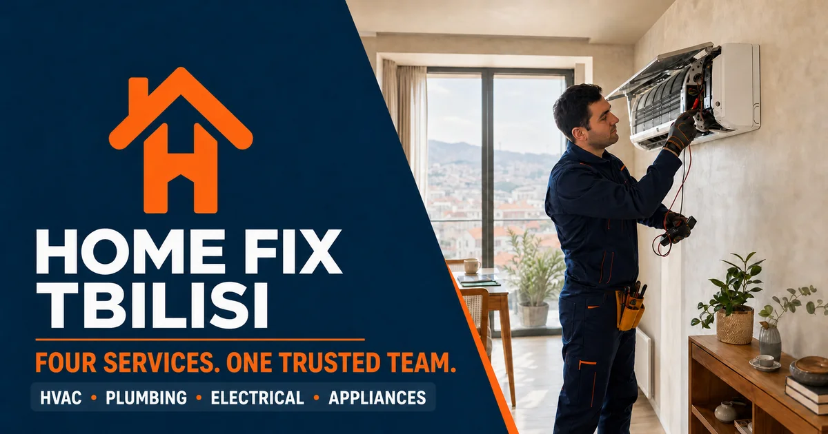 Home Fix Tbilisi — brand and service image