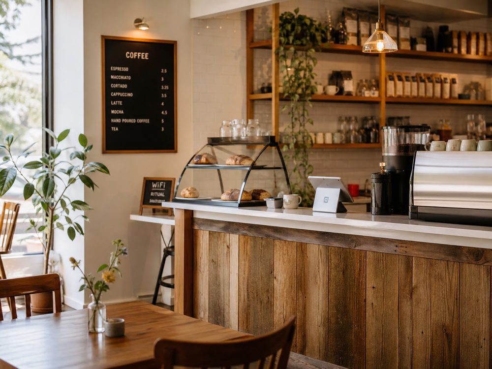 Cafe and restaurant